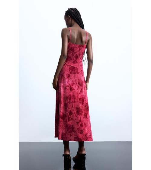 VESTIDO MADISON FLOCADO DESIGUAL
