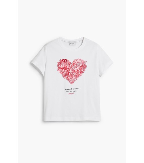 CAMISETA CORAZÓN DESIGUAL