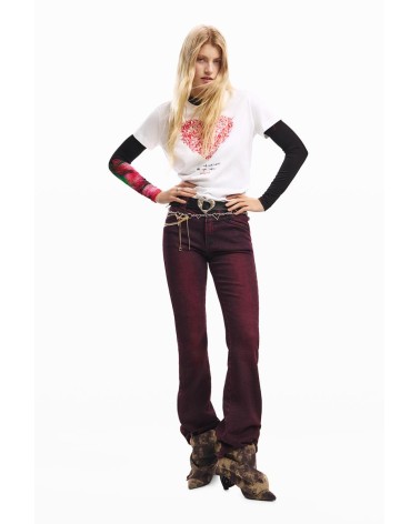 CAMISETA CORAZÓN DESIGUAL