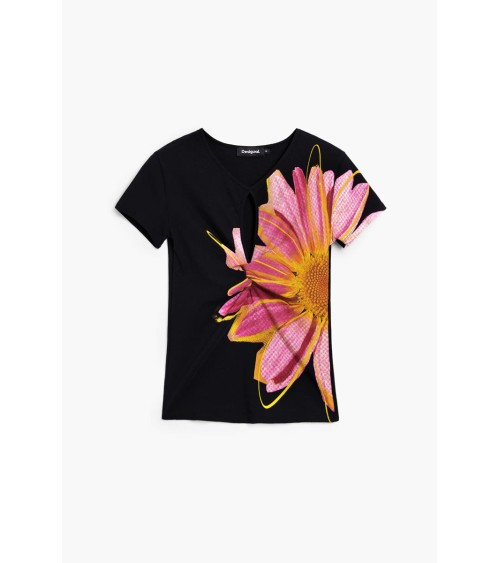 CAMISETA DUBLIN ACANALADA DESIGUAL