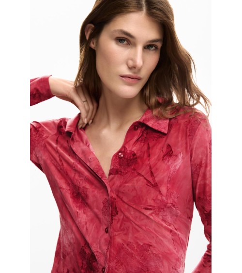 BLUSA LONDRES FLOCADA DESIGUAL