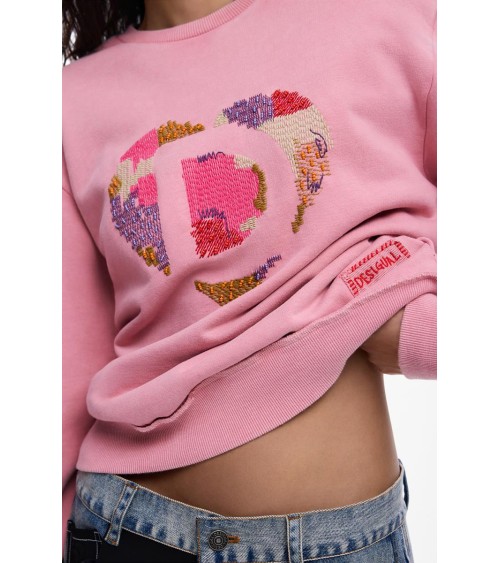 SUDADERA CHARLOTTE CON ABALORIOS DESIGUAL