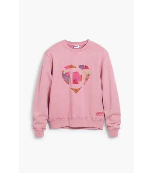 SUDADERA CHARLOTTE CON ABALORIOS DESIGUAL
