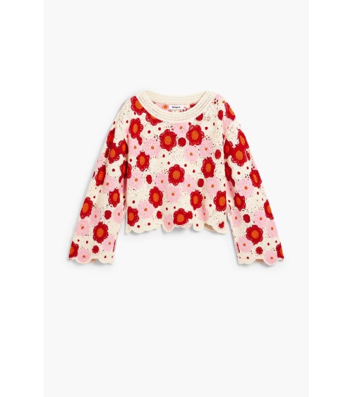 JERSEY NORUEGA DE CROCHET DESIGUAL