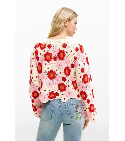 JERSEY NORUEGA DE CROCHET DESIGUAL