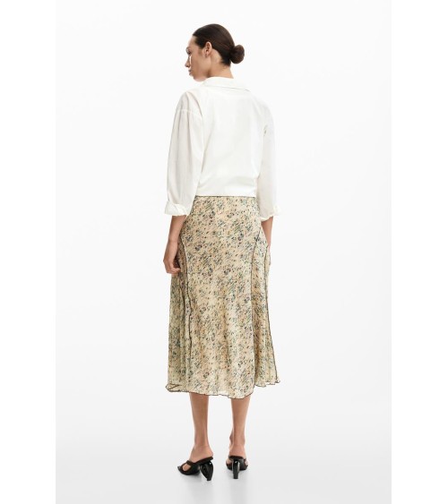 FALDA RISHIT ESTAMPADA DESIGUAL