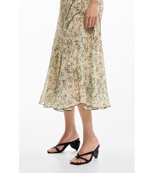 FALDA RISHIT ESTAMPADA DESIGUAL