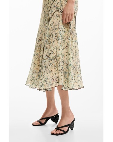 FALDA RISHIT ESTAMPADA DESIGUAL
