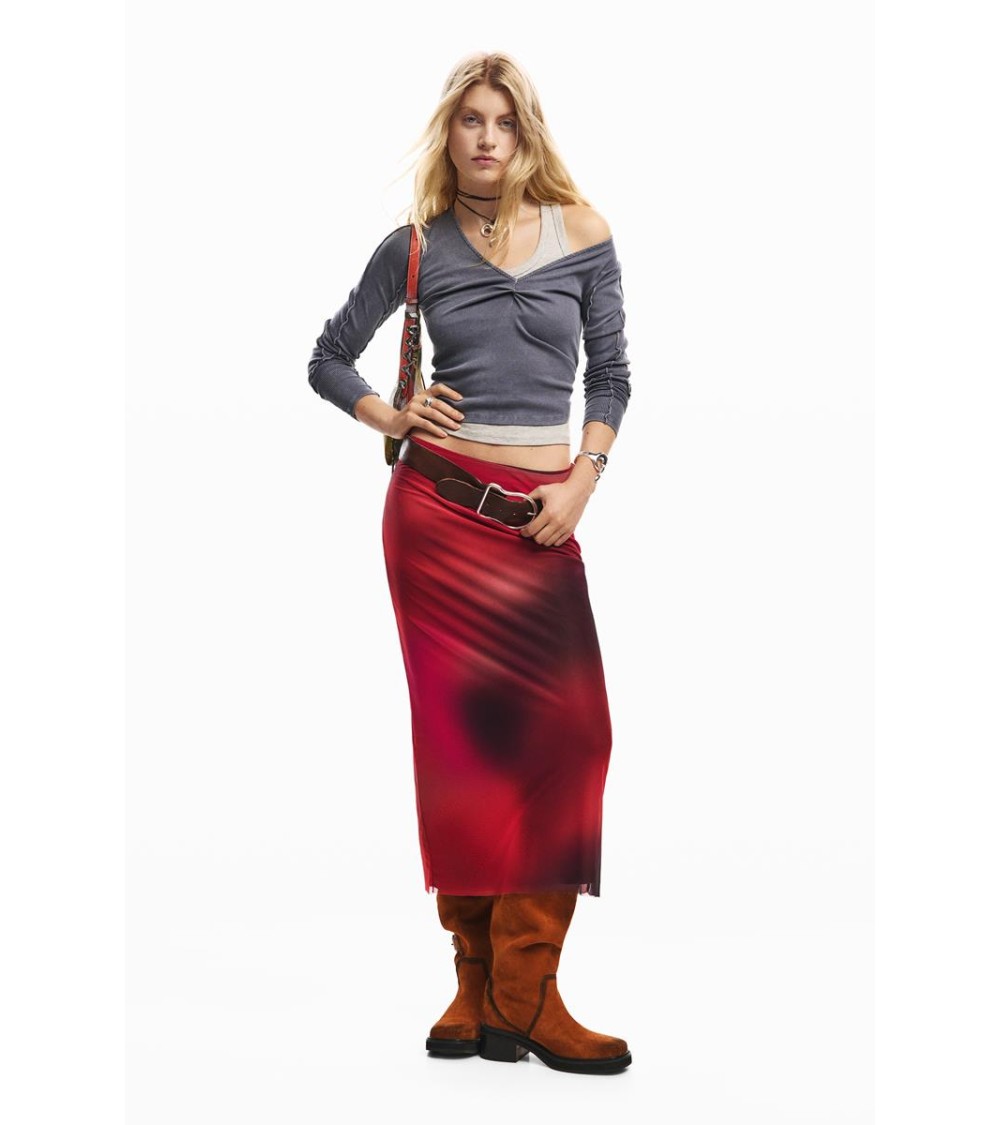 FALDA ASMEE GASA DESIGUAL