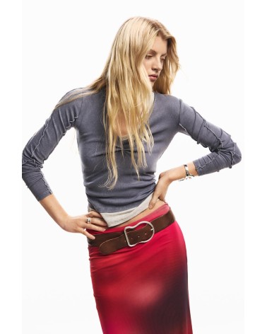 FALDA ASMEE GASA DESIGUAL
