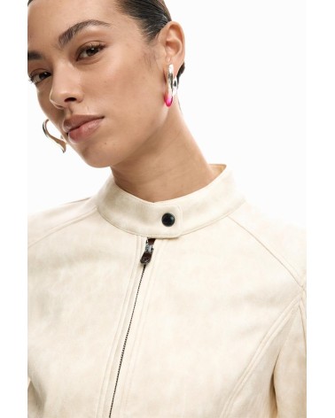 CAZADORA CUELLO MAO DESIGUAL