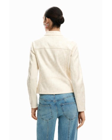 CAZADORA CUELLO MAO DESIGUAL