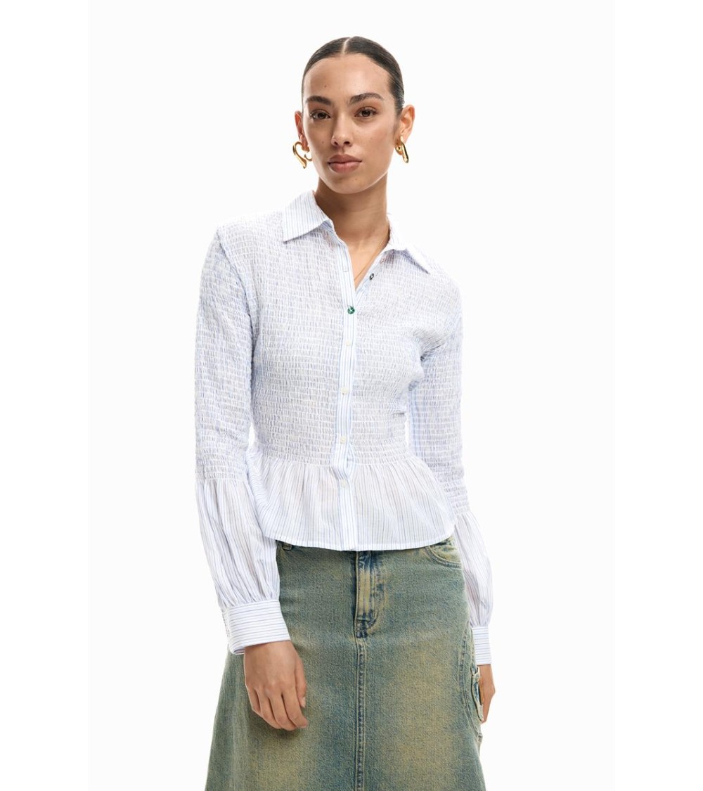 CAMISA MURI FRUNCIDA DESIGUAL
