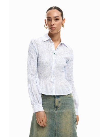CAMISA MURI FRUNCIDA DESIGUAL