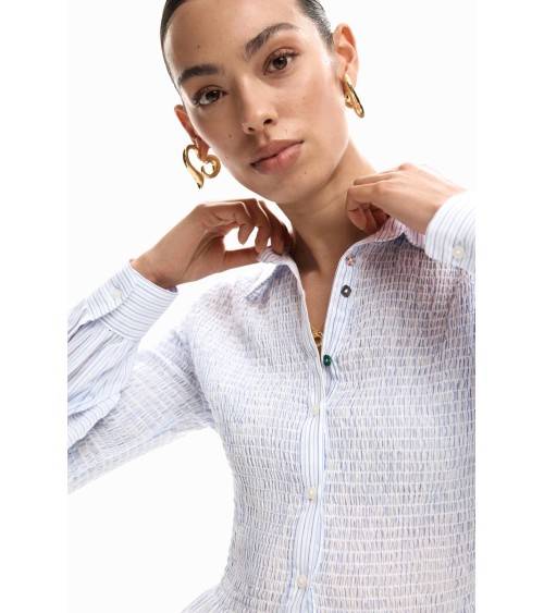 CAMISA MURI FRUNCIDA DESIGUAL