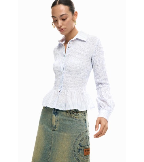 CAMISA MURI FRUNCIDA DESIGUAL