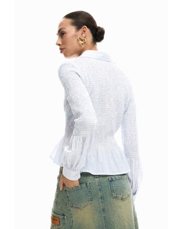 CAMISA MURI FRUNCIDA DESIGUAL