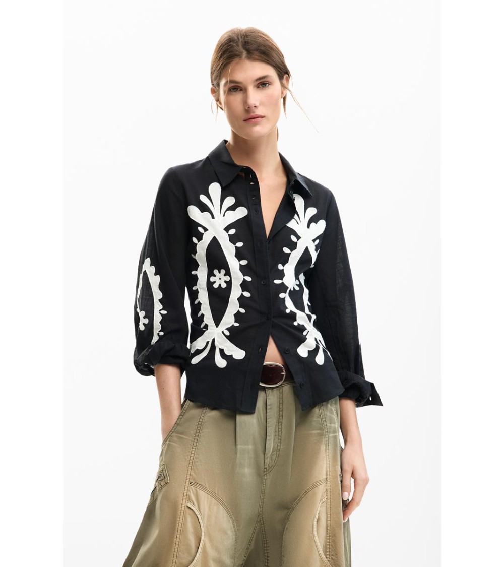CAMISA FLORA DESIGUAL