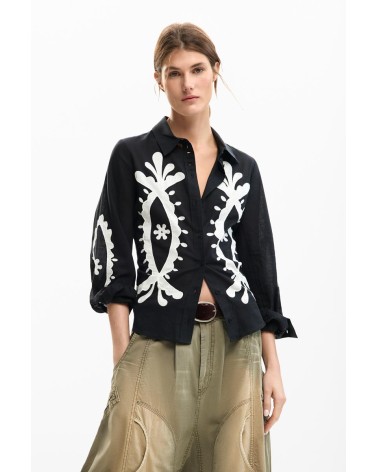 CAMISA FLORA DESIGUAL