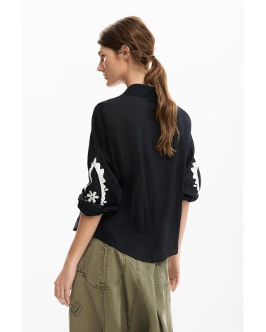 CAMISA FLORA DESIGUAL