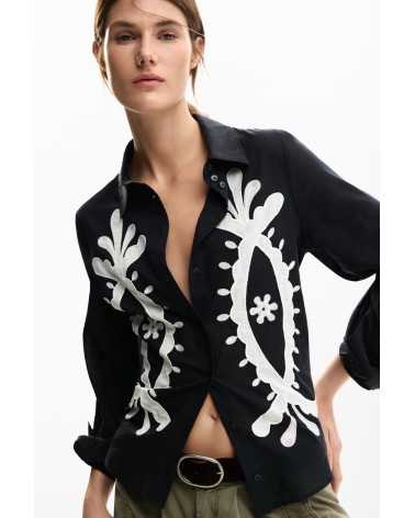 CAMISA FLORA DESIGUAL
