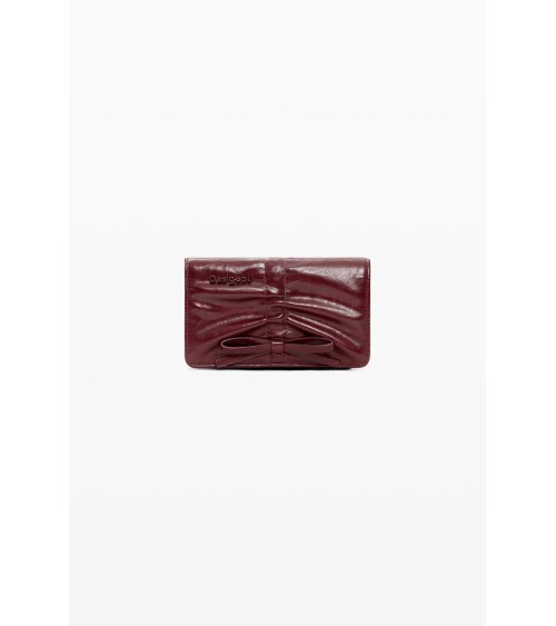 CARTERA RODIO EMMA 2.0 BURGUNDY DESIGUAL