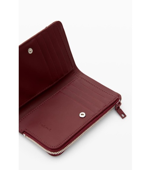 CARTERA RODIO EMMA 2.0 BURGUNDY DESIGUAL