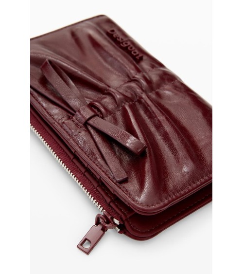 CARTERA RODIO EMMA 2.0 BURGUNDY DESIGUAL