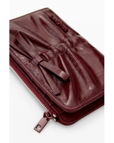 CARTERA RODIO EMMA 2.0 BURGUNDY DESIGUAL