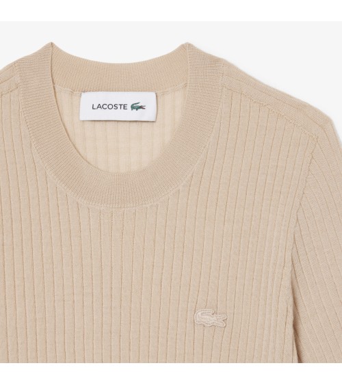 JERSEY DE PUNTO ACANALADO LACOSTE