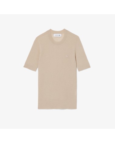 JERSEY DE PUNTO ACANALADO LACOSTE