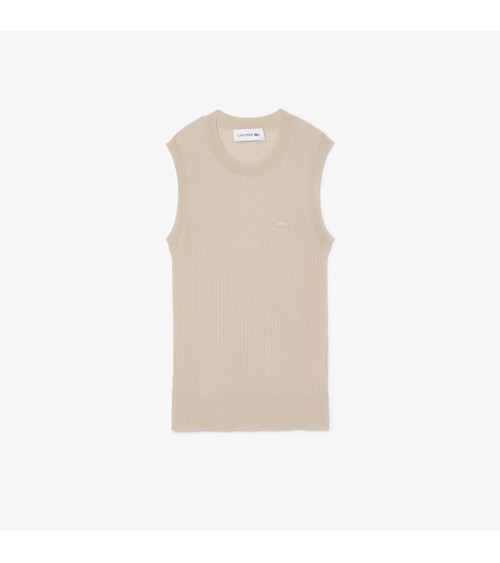 JERSEY DE PUNTO ACANALADO LACOSTE