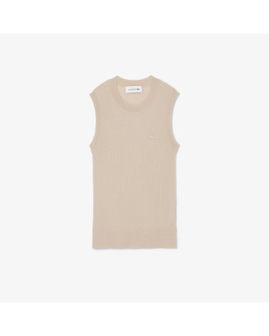 JERSEY DE PUNTO ACANALADO LACOSTE