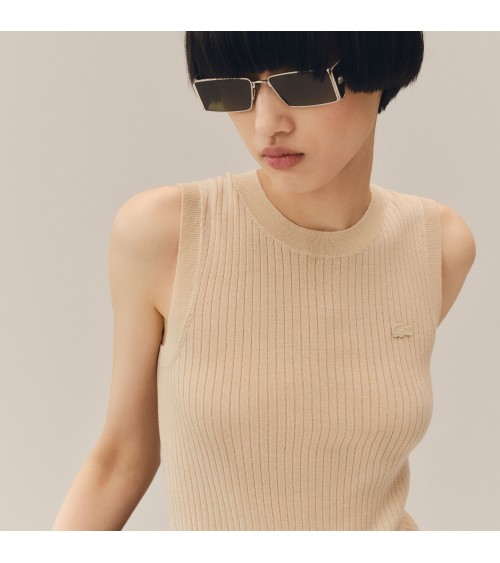 JERSEY DE PUNTO ACANALADO LACOSTE