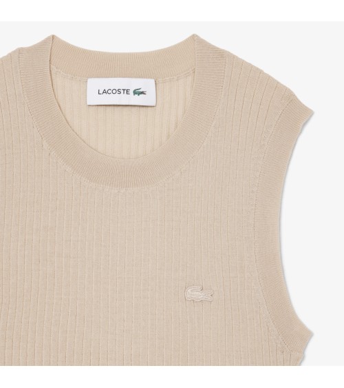 JERSEY DE PUNTO ACANALADO LACOSTE