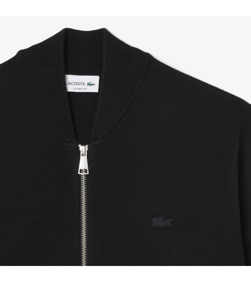 CHAQUETA BOMBER DE PUNTO LACOSTE