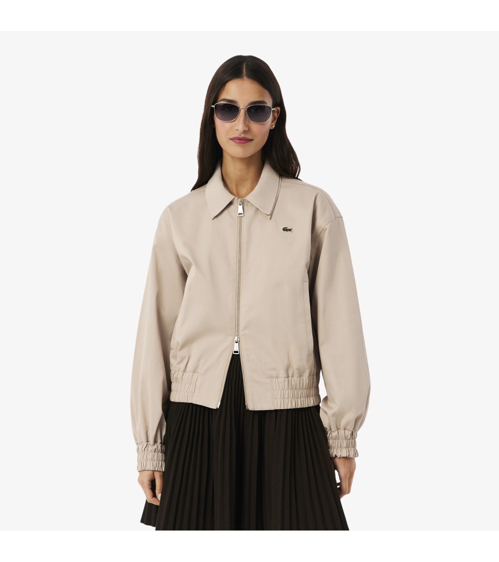 CAZADORA CUELLO DOBLE LACOSTE