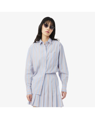 CAMISA OVERSIZE DE RAYAS LACOSTE