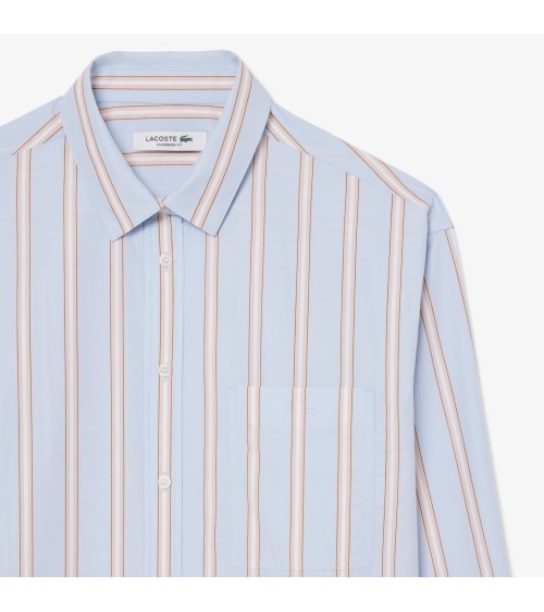 CAMISA OVERSIZE DE RAYAS LACOSTE