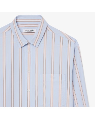 CAMISA OVERSIZE DE RAYAS LACOSTE