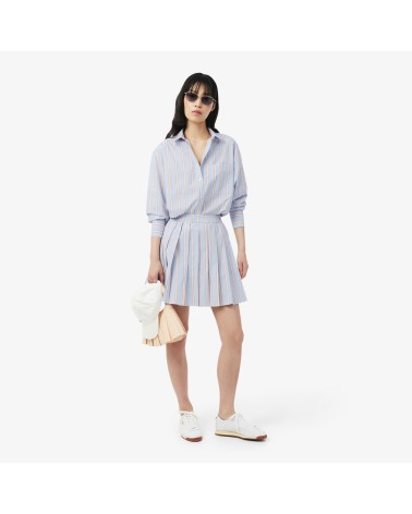 CAMISA OVERSIZE DE RAYAS LACOSTE