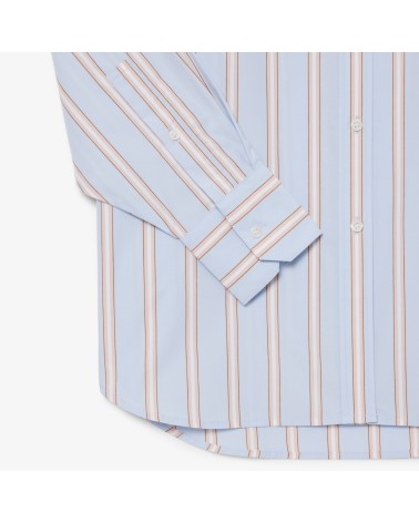 CAMISA OVERSIZE DE RAYAS LACOSTE