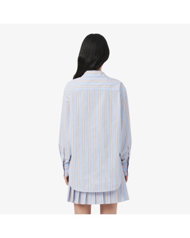 CAMISA OVERSIZE DE RAYAS LACOSTE