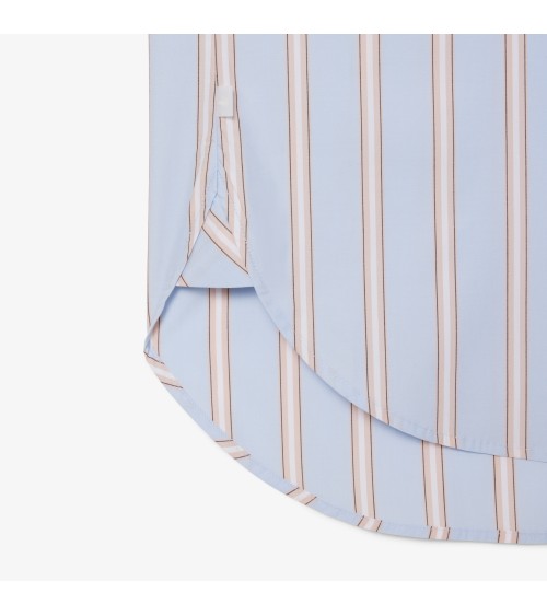 CAMISA OVERSIZE DE RAYAS LACOSTE