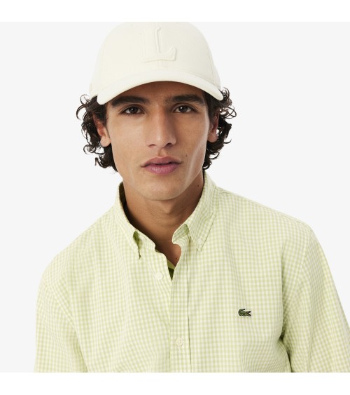 CAMISA CUADRO VICHY LACOSTE