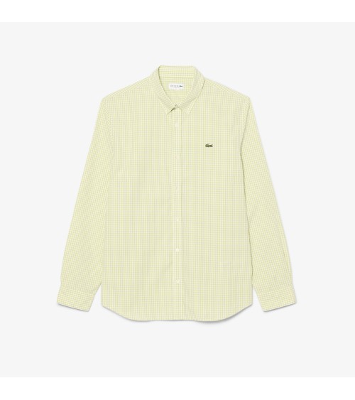 CAMISA CUADRO VICHY LACOSTE