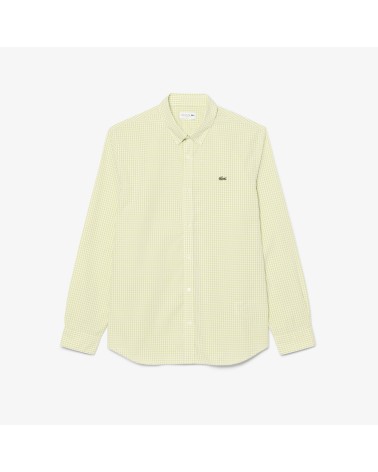CAMISA CUADRO VICHY LACOSTE