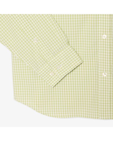 CAMISA CUADRO VICHY LACOSTE