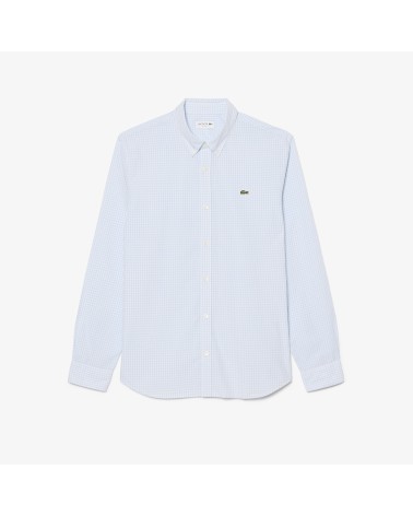 CAMISA CUADRO VICHY LACOSTE