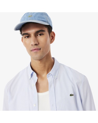 CAMISA CUADRO VICHY LACOSTE
